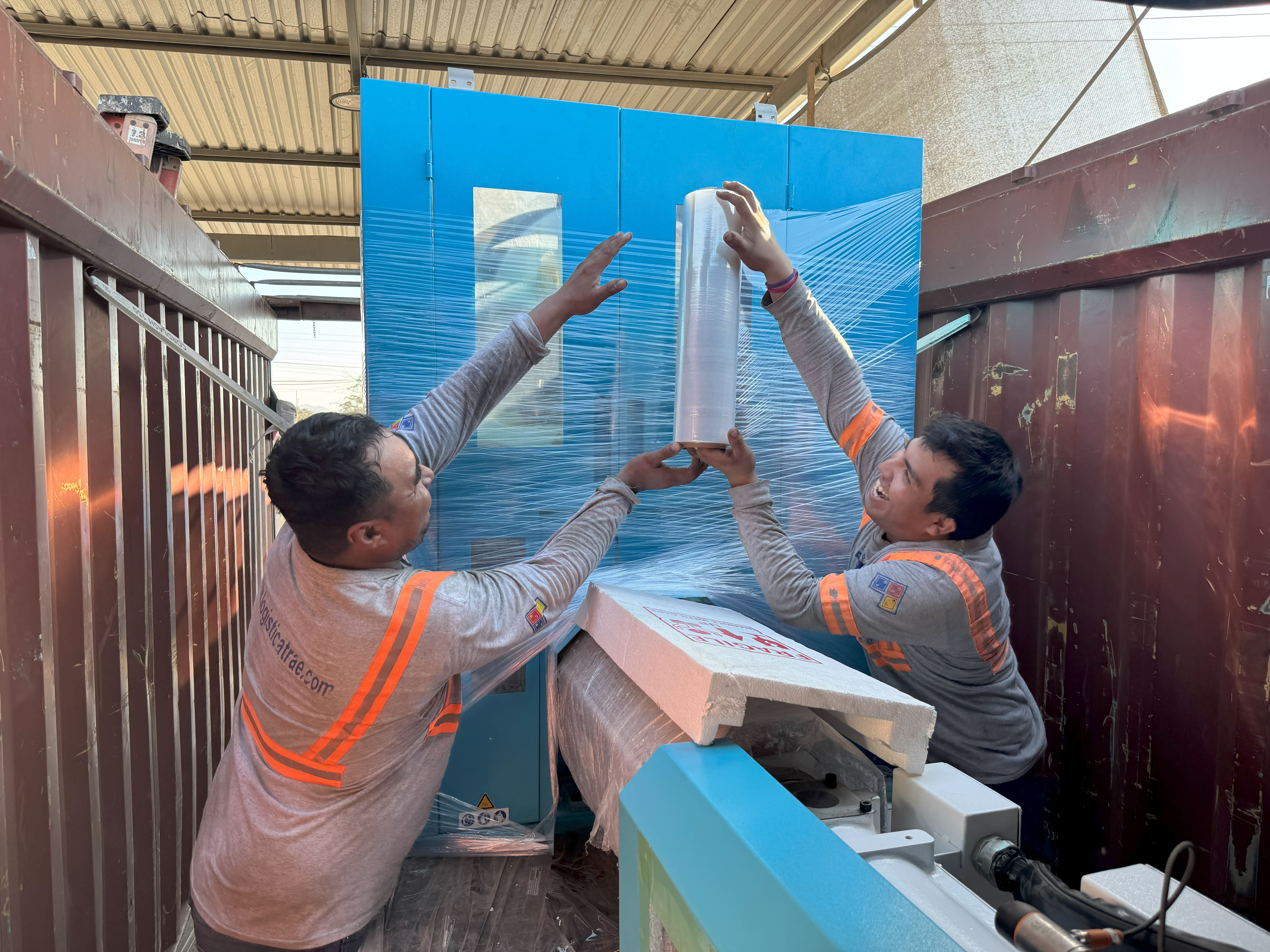 emplayado de mercancia